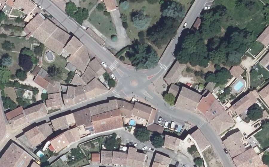Vue aérienne du Mini-giratoire n°9475689