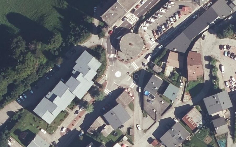 Vue aérienne du Mini-giratoire n°13556202