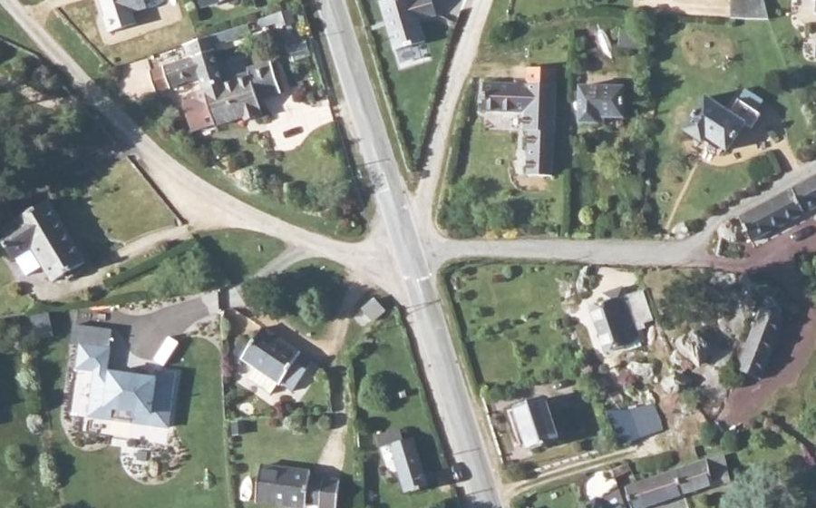 Vue aérienne du Mini-giratoire n°14720775