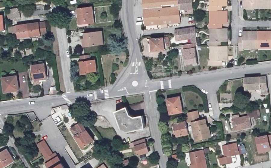 Vue aérienne du Mini-giratoire n°16508465