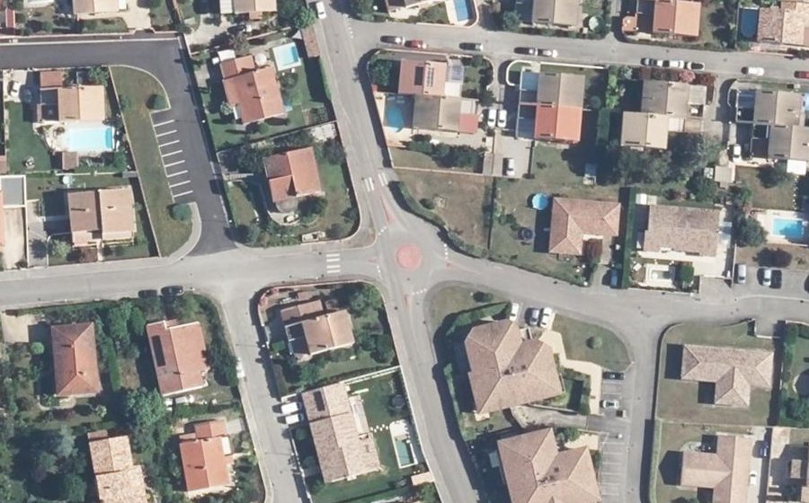 Vue aérienne du Mini-giratoire n°16646520