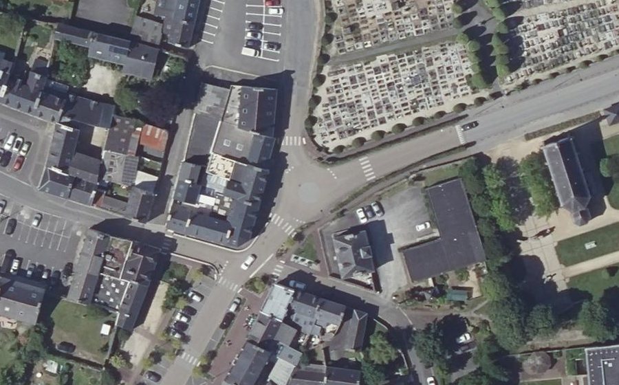 Vue aérienne du Mini-giratoire n°16813215
