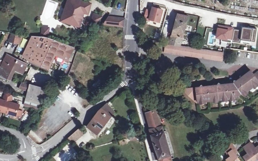 Vue aérienne du Mini-giratoire n°20982149
