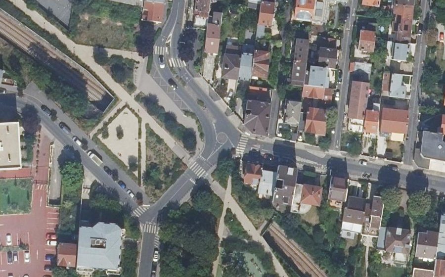 Vue aérienne du Mini-giratoire n°21292510