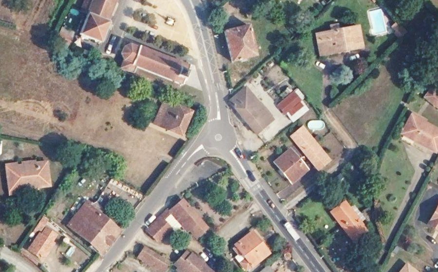 Vue aérienne du Mini-giratoire n°21468127