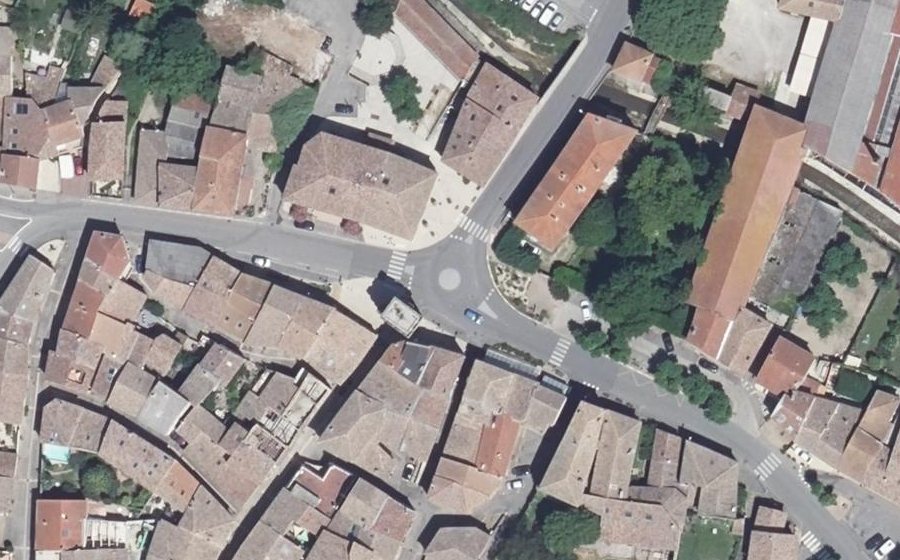 Vue aérienne du Mini-giratoire n°21663069