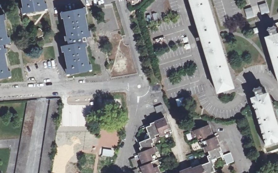 Vue aérienne du Mini-giratoire n°25246257