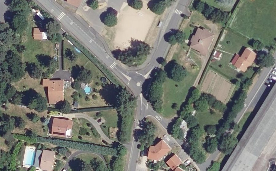Vue aérienne du Mini-giratoire n°25306533