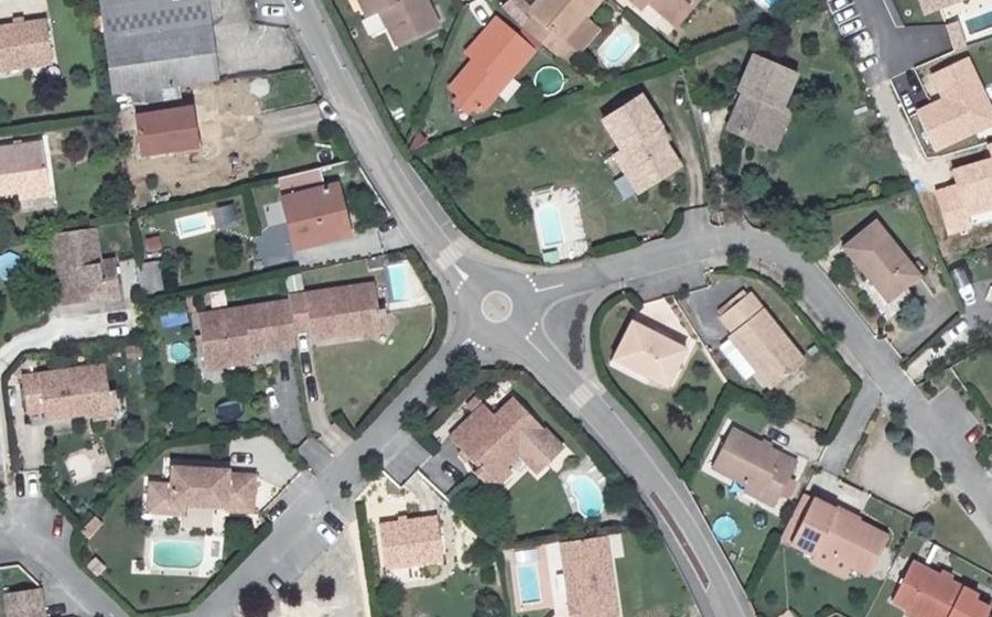 Vue aérienne du Mini-giratoire n°25704568