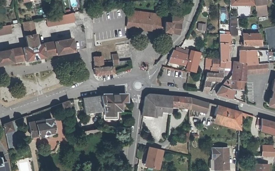 Vue aérienne du Mini-giratoire n°25807650