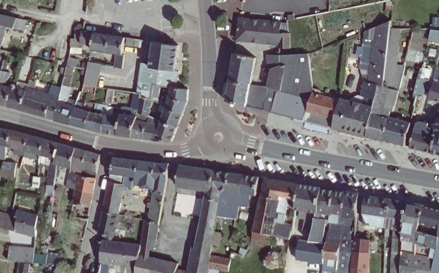 Vue aérienne du Mini-giratoire n°26230152