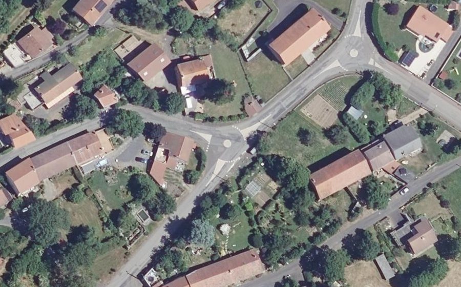 Vue aérienne du Mini-giratoire n°26399734
