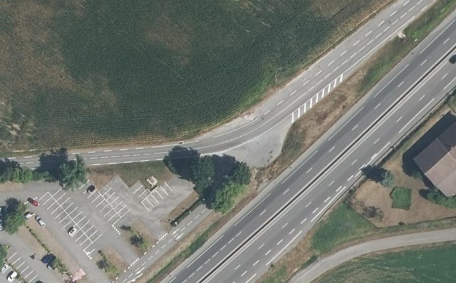 Vue aérienne du Mini-giratoire n°26487521