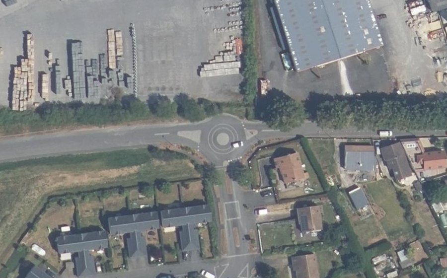 Vue aérienne du Mini-giratoire n°26577090