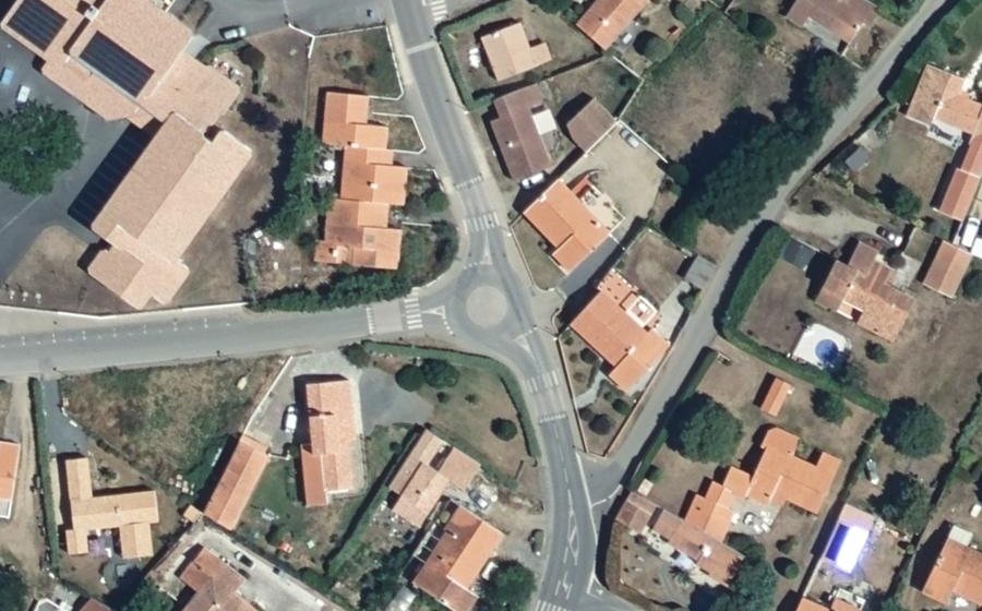 Vue aérienne du Mini-giratoire n°26691452