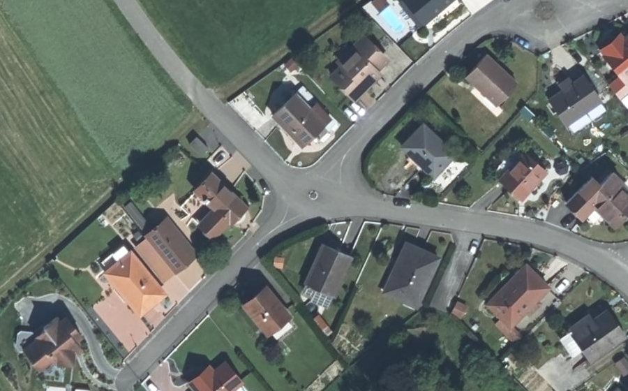 Vue aérienne du Mini-giratoire n°28790785