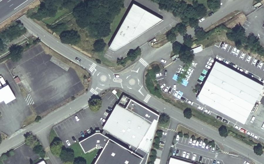 Vue aérienne du Mini-giratoire n°29396860