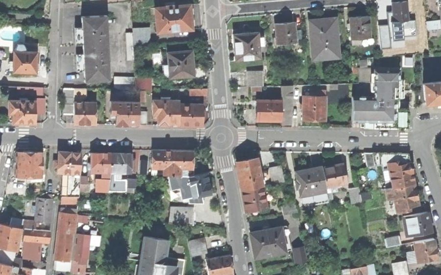 Vue aérienne du Mini-giratoire n°30331733