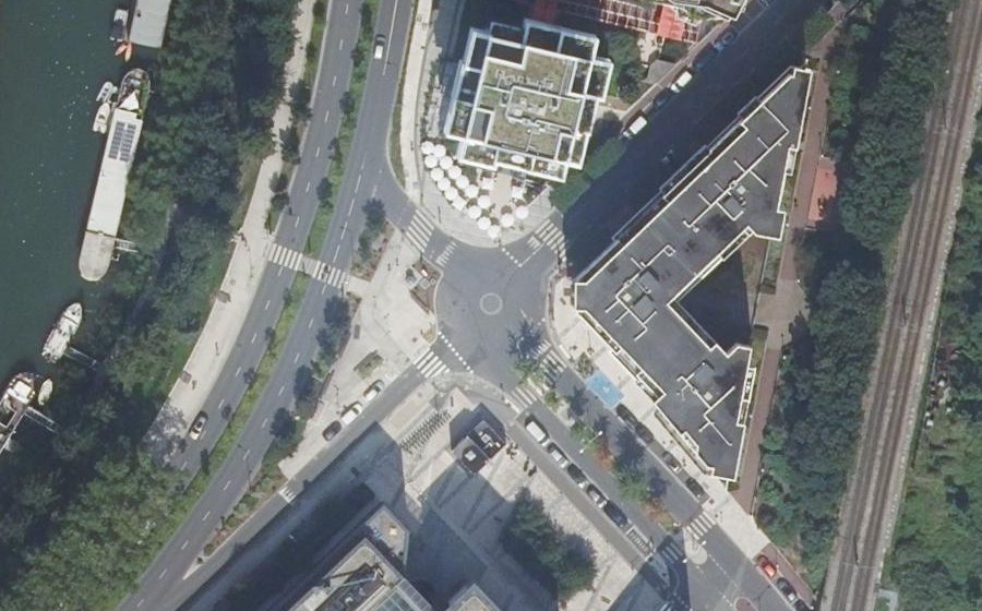 Vue aérienne du Mini-giratoire n°30677758