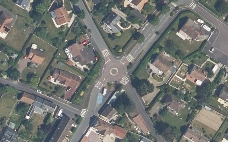 Vue aérienne du Mini-giratoire n°31773522