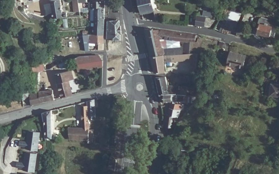 Vue aérienne du Mini-giratoire n°32031268