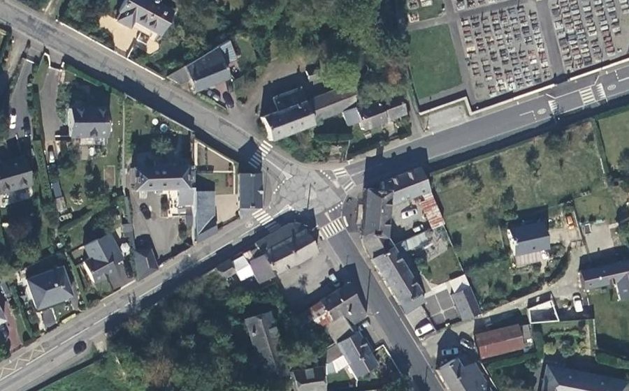 Vue aérienne du Mini-giratoire n°34486671
