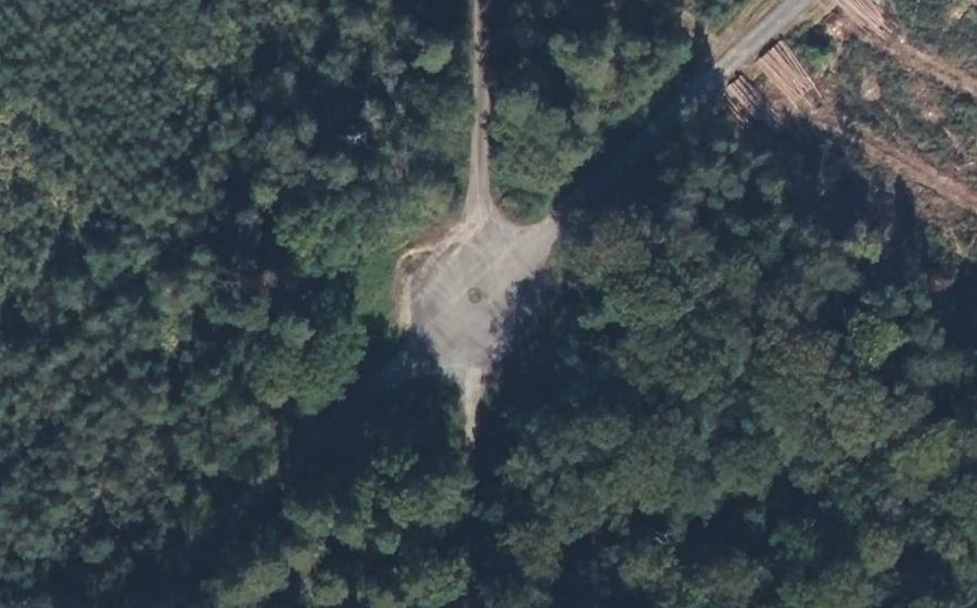 Vue aérienne du Carrefour de Verdrie
