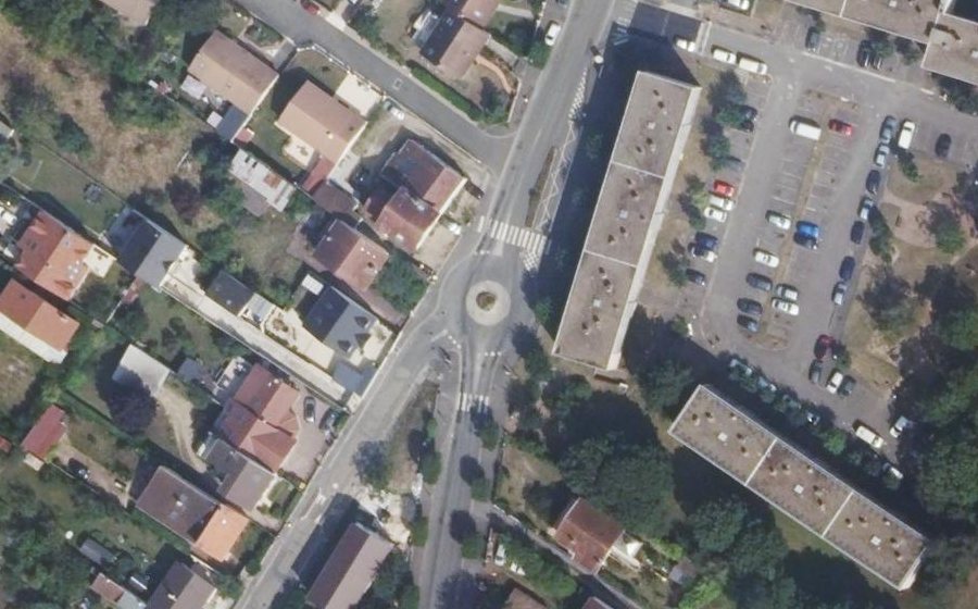 Vue aérienne du Mini-giratoire n°34849628