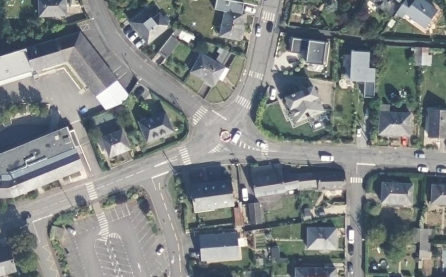 Vue aérienne du Mini-giratoire n°35404857