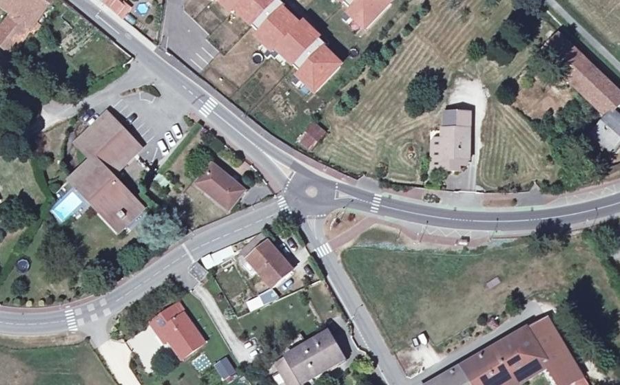 Vue aérienne du Mini-giratoire n°35507307