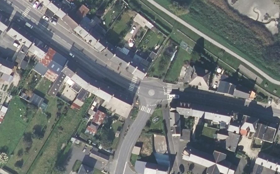 Vue aérienne du Mini-giratoire n°35958765