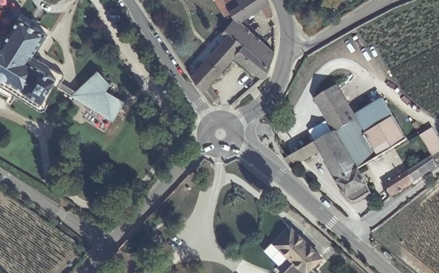 Vue aérienne du Mini-giratoire n°40559075