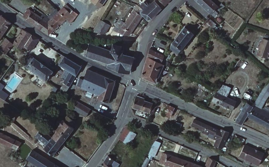 Vue aérienne du Mini-giratoire n°41317161