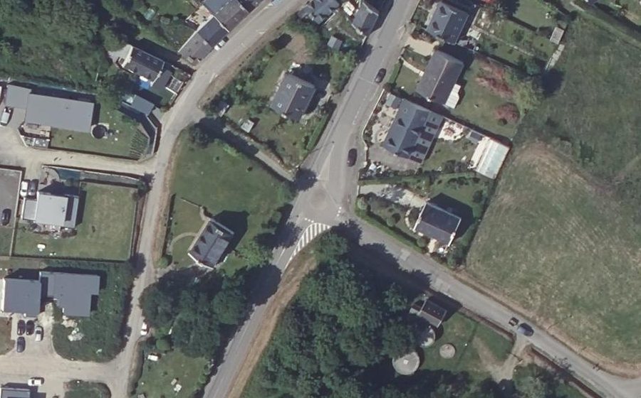 Vue aérienne du Mini-giratoire n°53433034