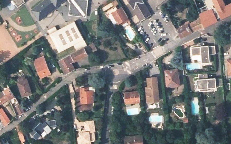 Vue aérienne du Mini-giratoire n°57931158