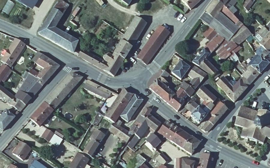 Vue aérienne du Mini-giratoire n°59936083