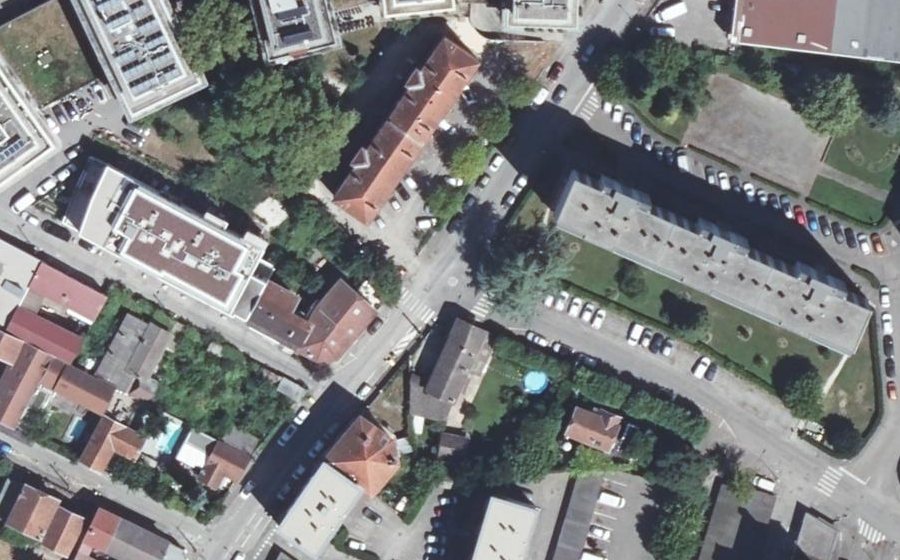 Vue aérienne du Mini-giratoire n°60877816