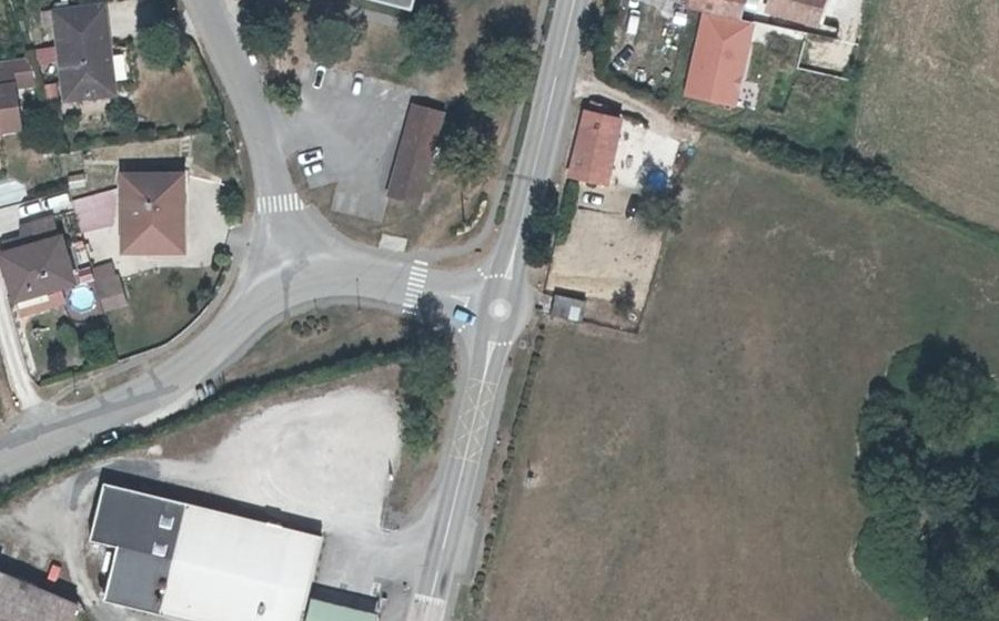 Vue aérienne du Mini-giratoire n°91204658