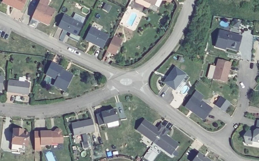 Vue aérienne du Mini-giratoire n°94858300
