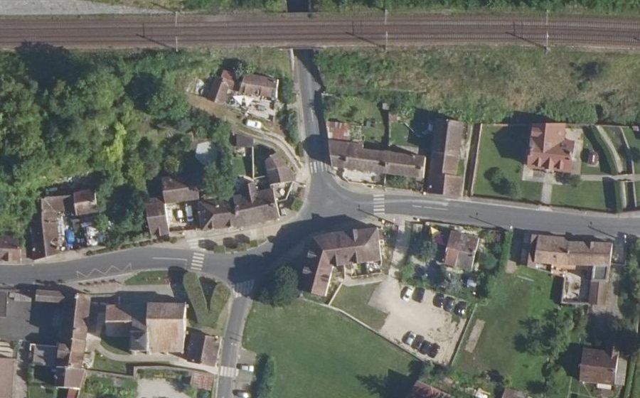 Vue aérienne du Mini-giratoire n°103754014