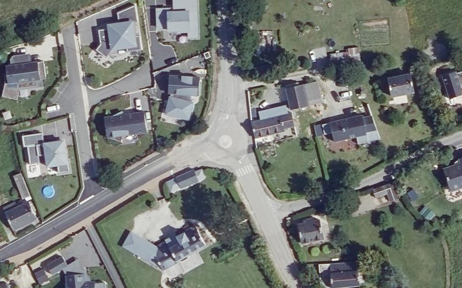 Vue aérienne du Mini-giratoire n°122514448
