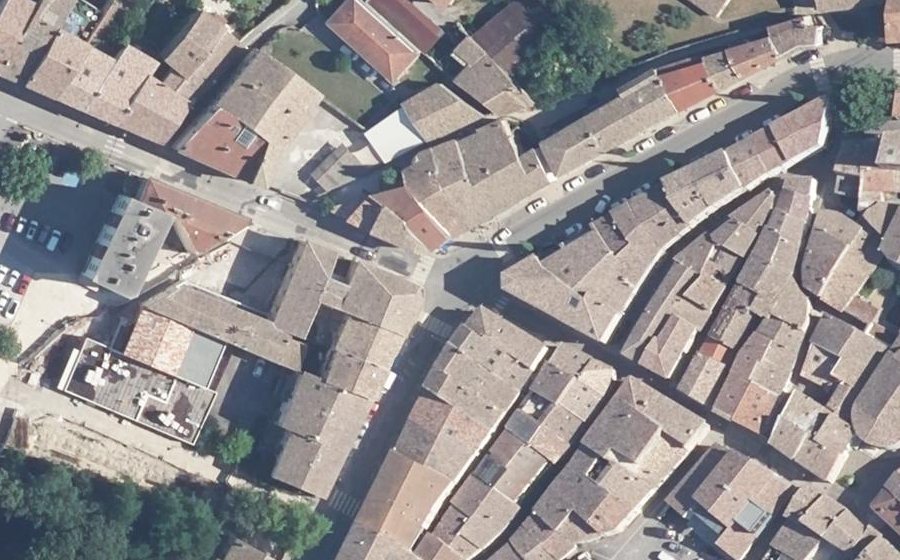 Vue aérienne du Mini-giratoire n°126431852