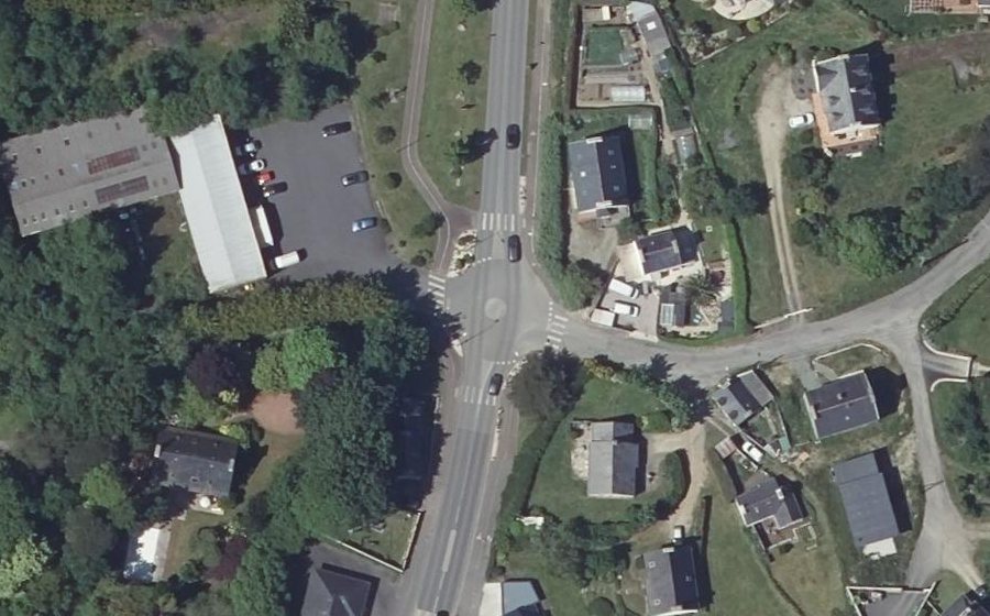 Vue aérienne du Mini-giratoire n°158760114