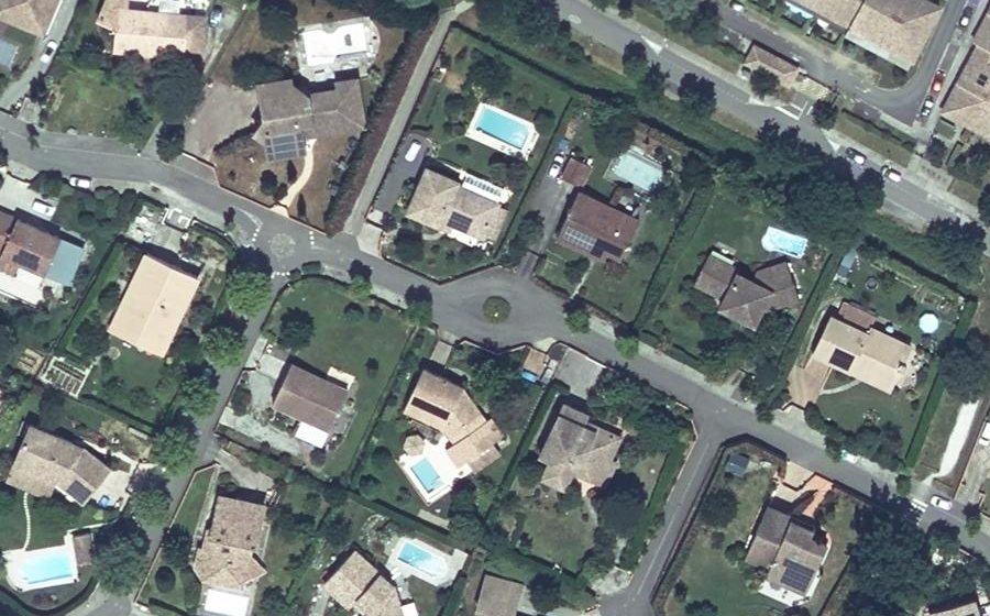 Vue aérienne du Mini-giratoire n°160079818