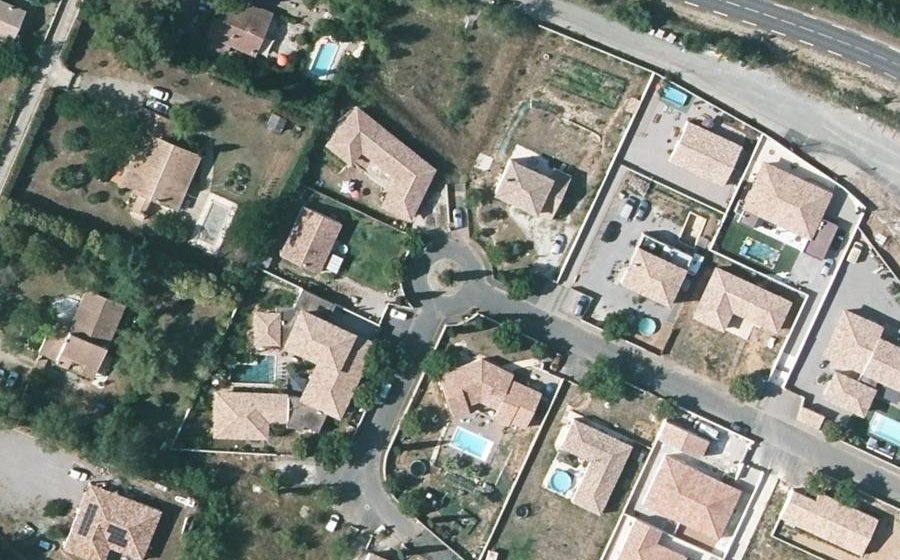 Vue aérienne du Lotissement le Moulin de Réals