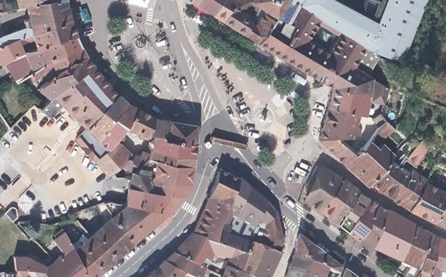 Vue aérienne du Mini-giratoire n°207286753