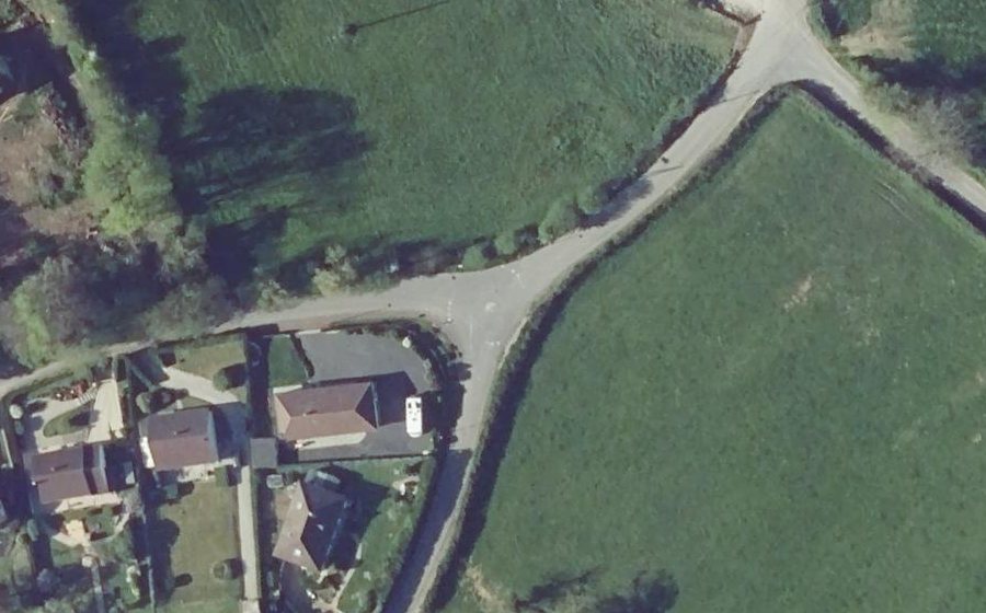 Vue aérienne du Mini-giratoire n°246772374