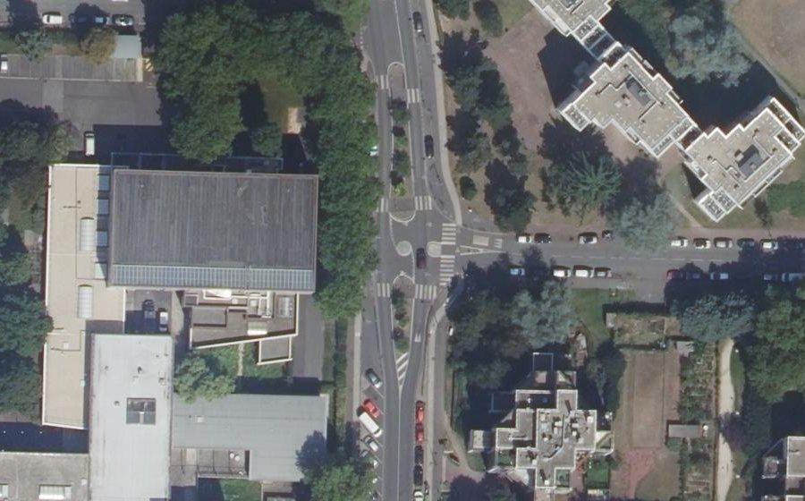 Vue aérienne du Mini-giratoire n°247172721