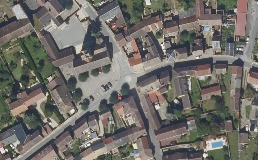 Vue aérienne du Mini-giratoire n°247283358