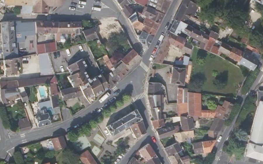 Vue aérienne du Mini-giratoire n°248220706